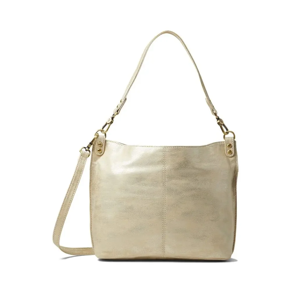 Hobo | Women | Pier Convertible Pearled Silver Leather Crossbody Shoulder Bag